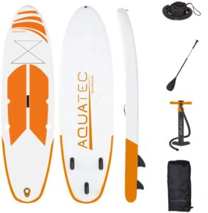  AQUATEC Inflatable SUP Paddle Boards - Adjustable Paddle Board