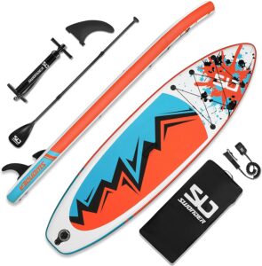 Swonder Inflatable Stand Up Paddleboard, Premium SUP Accessories